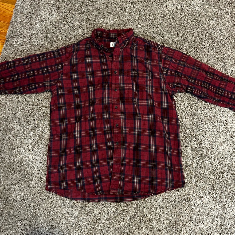 LL Bean Button down